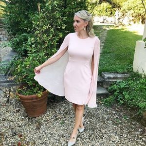 Calvin Klein Cape Dress